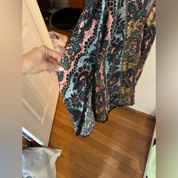 Size 36 Sandro lace silk dress - Picture 8 of 9